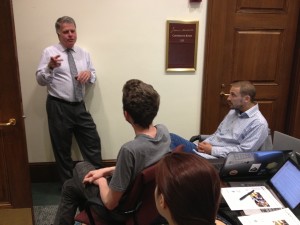 David Ferriero talking to attendees at GLAM Boot Camp.